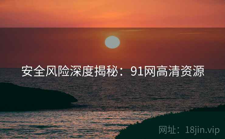 安全风险深度揭秘：91网高清资源